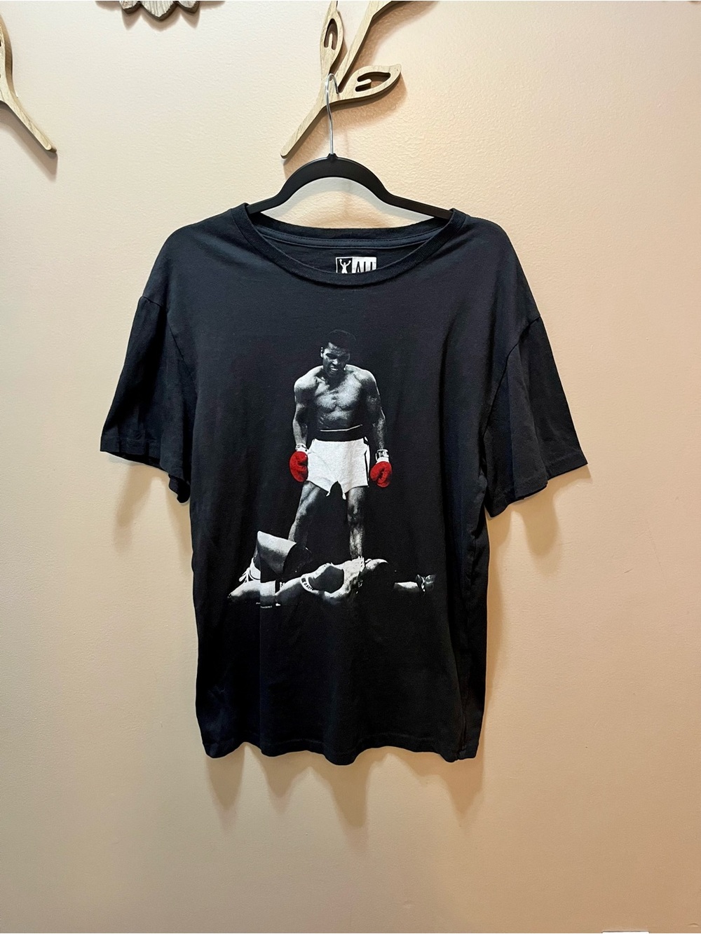 Mohamed Ali Men’s Black T Shirt Size XL